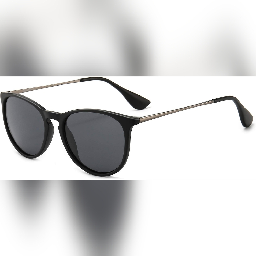 5/$25, Free: Vintage Round Sunglasses for Women Men Classic Retro Trendy Style